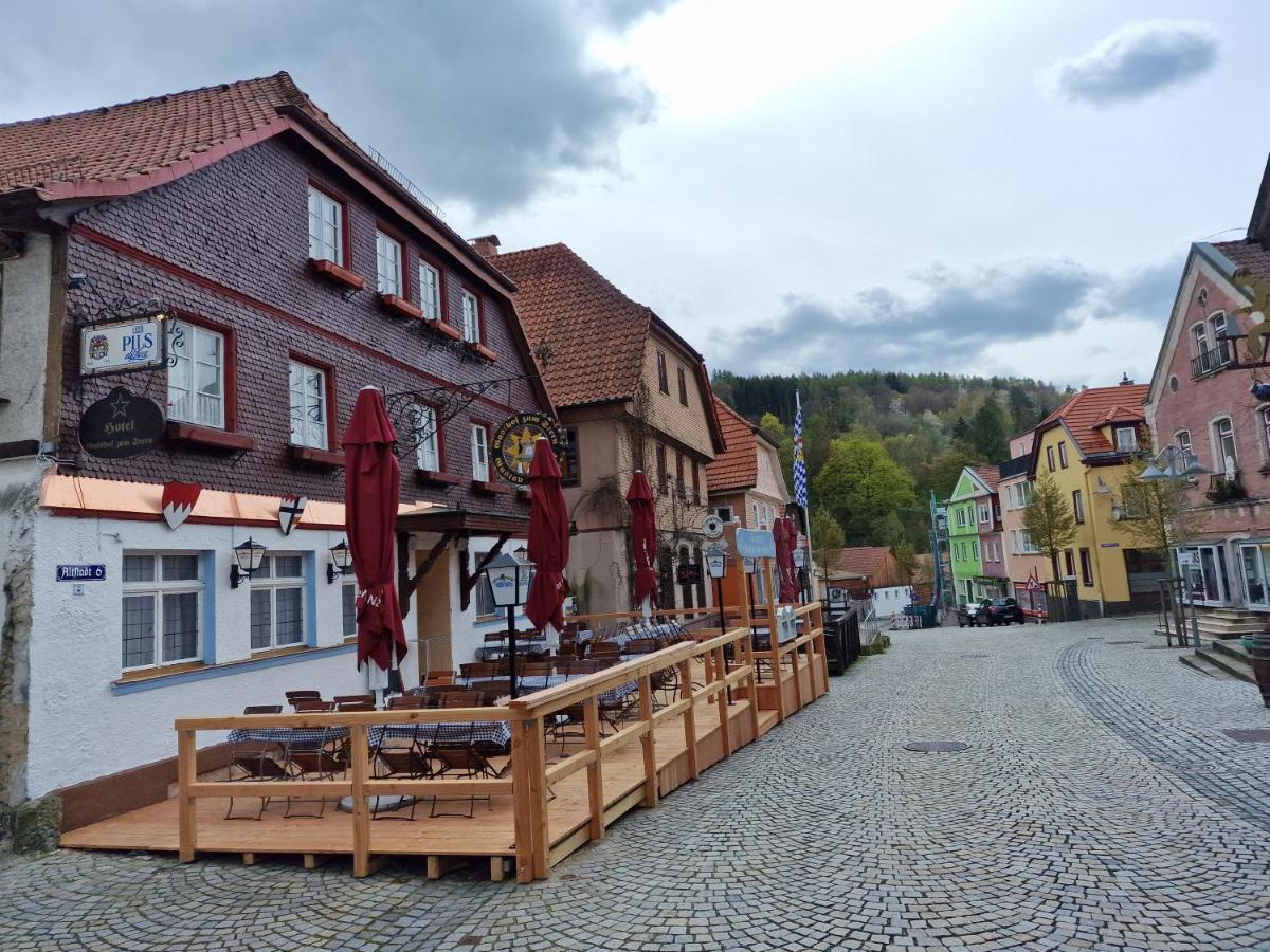 Gasthof Zum Stern Bad Brückenau Exteriör bild