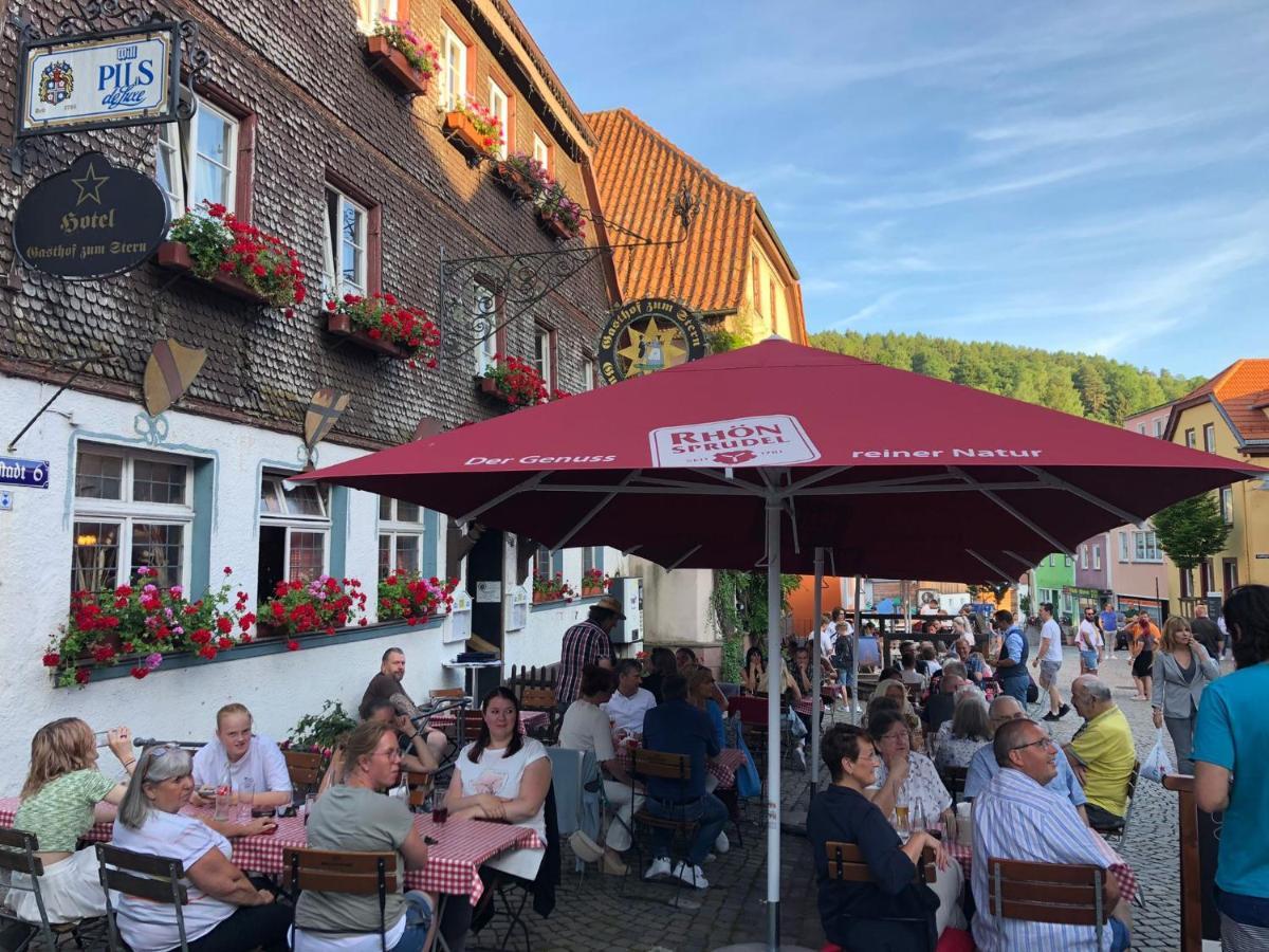 Gasthof Zum Stern Bad Brückenau Exteriör bild